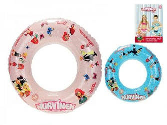 Kruh nafukovací Spejbl a Hurvínek 3D 50cm 3-10let 2barvy v sáčku