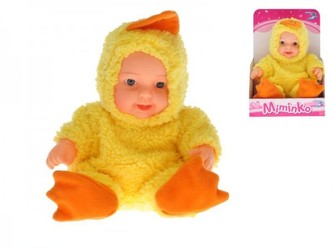 Miminko kačenka pevné tělo 16cm sedící v krabičce