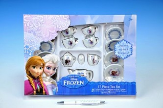 Nádobí čajová sada Frozen/Ledové království 17ks porcelán v krabici