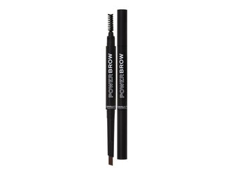 Revolution Tužka na obočí Power Brow (Brow Pencil) 0,3 g Odstín Dark Brown woman