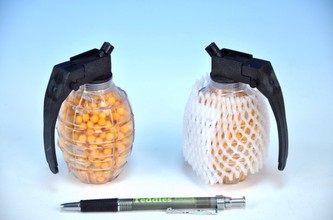 Kuličky do pistole plast 800ks granát