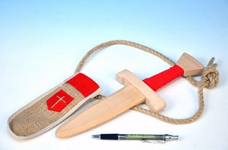 Dýka s pouzdrem dřevo 30cm v sáčku
