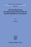 Die Durchbrechung der Staatenimmunität im Falle des staatlich geförderten Terrorismus.
