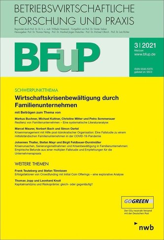 Wirtschaftskrisenbewältigung durch Familienunternehmen
