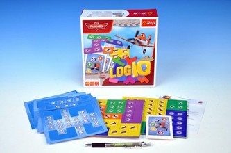 Logik/LogIQ Planes/Disney společenská hra v krabici 20x20x7,5cm Trefl