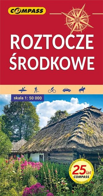 Roztocze Środkowe Mapa turystyczna 1: 50 000 Roztocze Środkowe Mapa turystyczna 1: 50 000