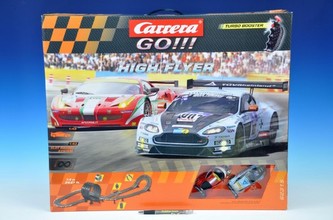 Autodráha Carrera GO!!! High Flyer 7,4m v krabici 60x50cm