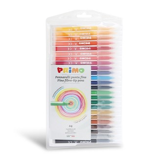 Fixy PRIMO, hrot 2,5mm, sada 24ks, PP obal