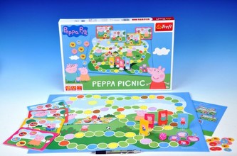 Prasátko Peppa na pikniku společenská hra 40x26x4cm v krabici