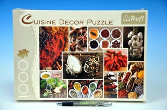 Puzzle Cuisine Decor - Koření 1000 dílků 68,3x48cm v krabici