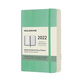 Moleskine Plánovací zápisník 2022 měkký zelený S