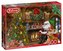 Puzzle 500 Falcon Święty Mikołaj przy choince G3