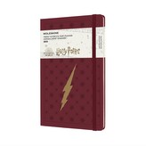 Moleskine Zápisník 2022 Harry Potter červený L