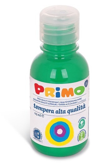 Temperová barva PRIMO, 125ml, zelená