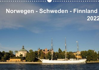 Norwegen - Schweden - Finnland (Wandkalender 2022 DIN A3 quer)
