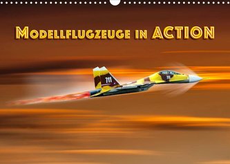 Modellflugzeuge in ACTION (Wandkalender 2022 DIN A3 quer)