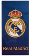 Osuška - ručník FC Real Madrid: Logo (70 x 140 cm) modrá bavlna