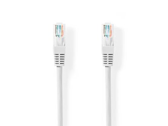 Kábel UTP 1x RJ45 - 1x RJ45 Cat5e 15m BIELY NEDIS CCGT85100WT150