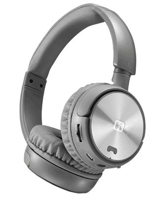 Swissten Bluetooth Stereo Slúchadlá Trix Strieborno/Šedé