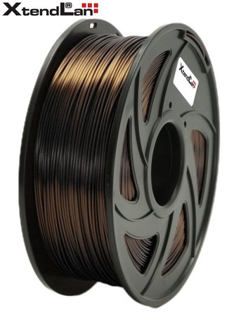 XtendLAN PLA filament 1,75mm měděné barvy 1kg XtendLAN PLA filament 1,75mm měděné barvy 1kg