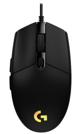 Logitech herná myš G102 LIGHTSYNC/ optická/ 6 tlačidiel/ 8000dpi/ USB/ čierna
