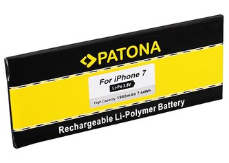 PATONA baterie pro mobilní telefon iPhone 7, 1960mAh 3,8V Li-Pol + nářadí