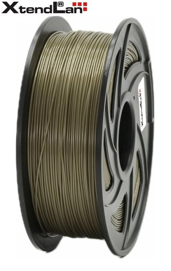 XtendLAN PETG filament 1,75mm plavě hnědý 1kg