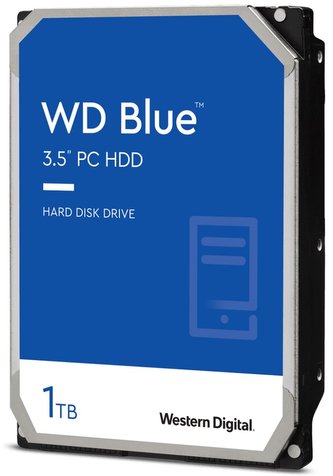 WD BLUE 1TB / WD10EZEX / SATA 6Gb/s / Interní 3,5\" / 7200rpm / 64MB