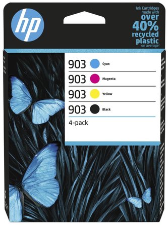 Originálna atramentová kazeta HP 903 CMYK po 4 baleniach