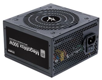 Zalman zdroj MegaMax 500W/ ATX / akt. PFC / 120mm ventilátor / 80PLUS