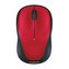 Logitech myš M235/ Bezdrôtová/ Optická/ 1000dpi/ USB prijímač/ červená