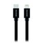 Swissten Datový Kabel Textile USB-C / Lightning Mfi 1,2 M Černý