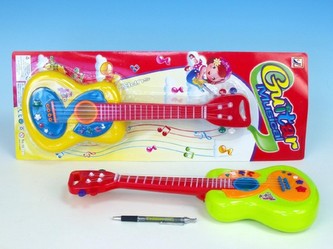 Kytara 43cm 2barvy na kartě