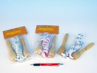 Švihadlo s dřevěnou rukojetí 270cm v sáčku