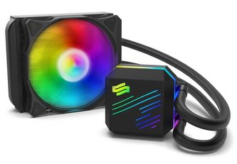 SilentiumPC vodní chladič Navis EVO ARGB 120 AiO / 120mm fan / 22dBA / pro AM3, AM4, LGA 2066,2011,1155,1151,1156,1366