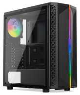 SilentiumPC skříň MidT Signum SG1Q EVO TG ARGB/ 2x USB 3.0 / 2x 120mm / tvrzené sklo / černá