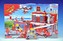 Stavebnice BanBao Hasičská stanice 702ks + 5 figurek v krabici 53x35x7cm