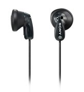 SONY sluchátka do uší MDRE9LPB/ drátová/ 3,5mm jack/ citlivost 104 dB/mW/ černá