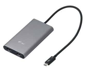 i-tec Thunderbolt 3 Dual kabelový adaptér/ 60Hz/ 2x HDMI