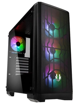 BitFenix skříň Nova Mesh TG / ATX / 4x120mm / USB 3.0 / ARGB / tvrzené sklo / černá BitFenix skříň Nova Mesh TG / ATX / 4x120mm / USB 3.0 / ARGB / tvrzené sklo / černá