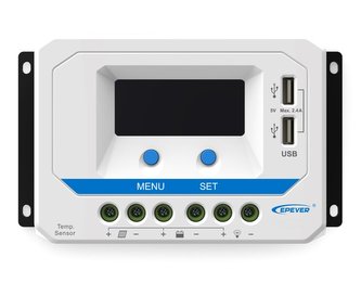 EPsolar VS3024AU solárny PWM regulátor 12/24 V, 30 A, USB, vstup 50V EPsolar VS3024AU solárny PWM regulátor 12/24 V, 30 A, USB, vstup 50V