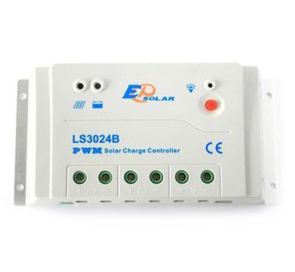 EPsolar LS3024B solární PWM regulátor 12/24V, EPsolar 30A, vstup 30V/50V