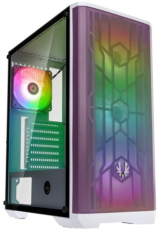 BitFenix skříň Nova Mesh SE TG ARGB / ATX / 4x120mm ARGB / USB 3.0 / tvrzené sklo / bílopurpurová BitFenix skříň Nova Mesh SE TG ARGB / ATX / 4x120mm ARGB / USB 3.0 / tvrzené sklo / bílopurpurová