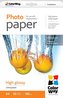 COLORWAY fotopapír/ high glossy 180g/m2, A4/ 50 kusů