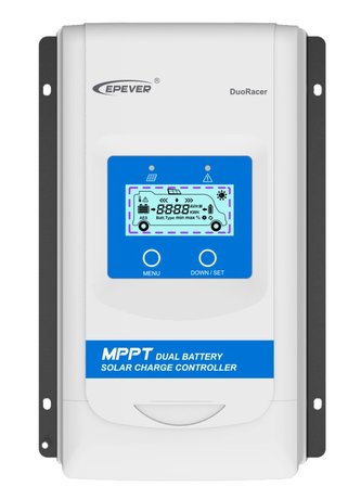 EPsolar DR1206-DDS solárny MPPT regulátor 12/24 V, DuoRacer 10A, vstup 60V EPsolar DR1206-DDS solárny MPPT regulátor 12/24 V, DuoRacer 10A, vstup 60V