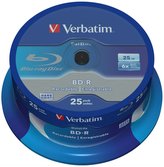 VERBATIM BD-R Blu-Ray SL DataLife 25 GB/ 6x/ 25 balení/ vreteno