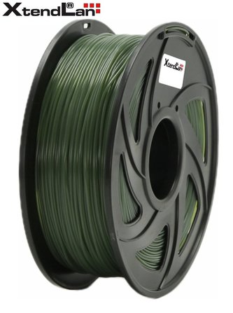 XtendLAN PETG filament 1,75mm myslivecky zelený 1kg XtendLAN PETG filament 1,75mm myslivecky zelený 1kg