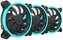 SilentiumPC sada prídavných ventilátorov Sigma HP Corona RGB 140 3-pack / 3x 140mm fan / RGB LED / ultratichý