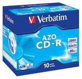 VERBATIM CD-R80 700 MB DLP/ 52x/ 80 min/ šperk/ 10 bal.