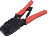 DATACOM Konektorovací kleště UNIVERZAL  8P+6P RD račna (RJ45,12,11